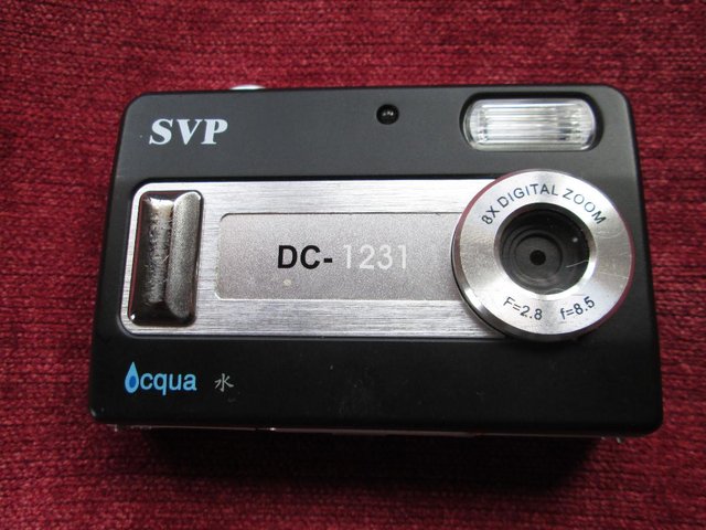 Preview of the first image of SVP Acqua Dc-1231 digital camera (Incl P&P).