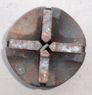 Image 2 of 4 Jaw Chuck with Backplate