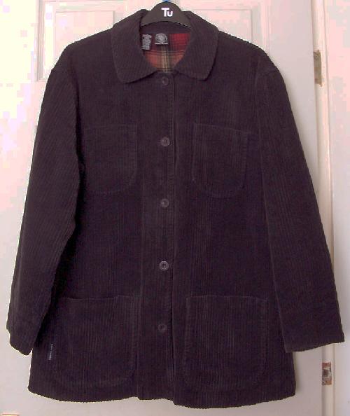 Preview of the first image of Gorgeous Men's Corduroy Jacket By Dkny Jeans - Sz L   B5.
