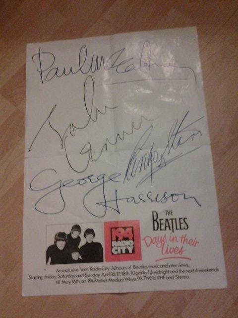 Preview of the first image of Original Beatles Poster for 194 Radio City Liverpool.