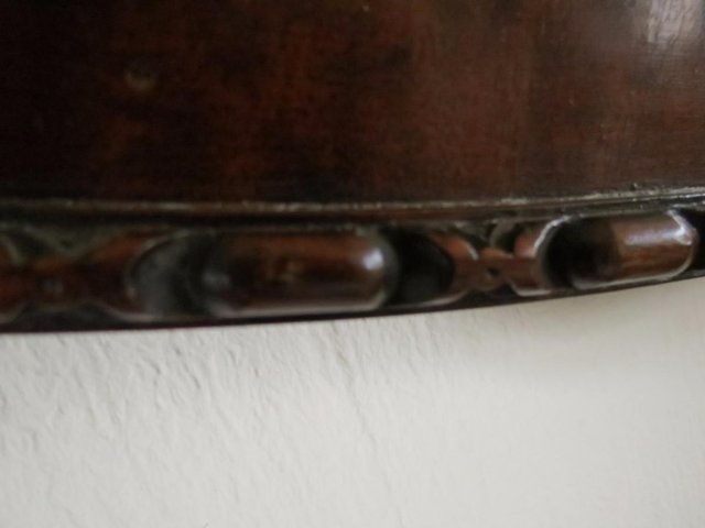 Image 4 of Oval Mirror Edwardian, mahogany