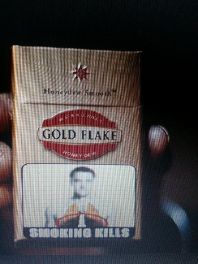 Preview of the first image of John Terry (of Chelsea) rare cigarette packet.
