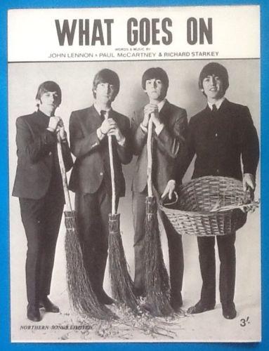 Image 2 of WANTED Beatles Sheet Music Across The Universe & What Goes O