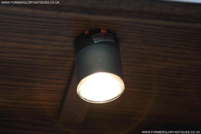 Image 24 of OLD CHARM JAYCEE LIGHT OAK DISPLAY CABINET CUPBOARD STAND