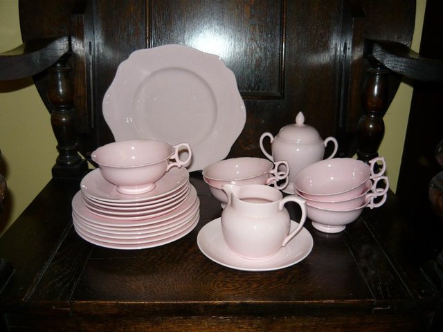 Preview of the first image of Wedgwood Bone China Tea Set.