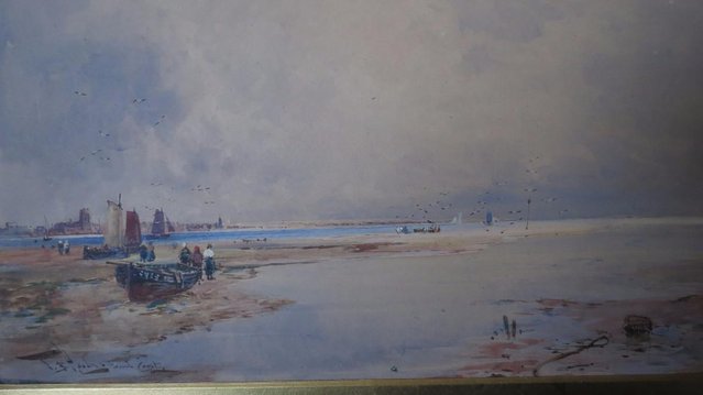 Preview of the first image of Thomas Bush Hardy R.B.A. (1842-1897) Watercolour.