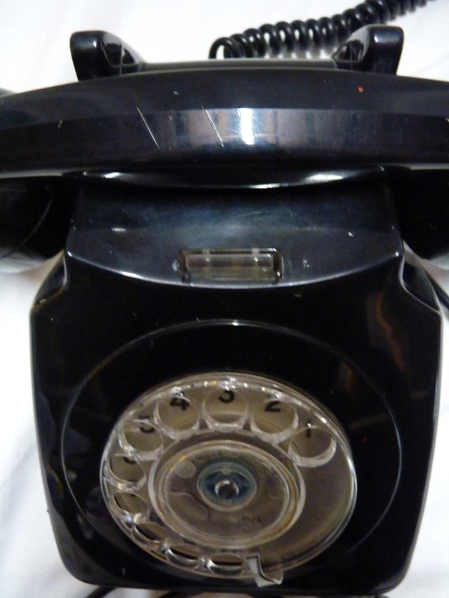 Image 2 of Vintage Black Telephone