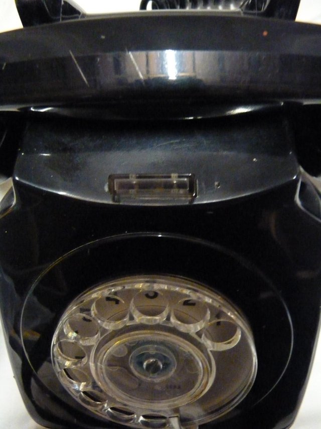 Image 3 of Vintage Black Telephone