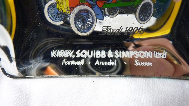 Preview of the first image of Mirrored Ashtray. Kirby Squibb & Sons Fontwell Arundel..