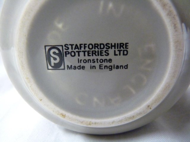 Image 2 of Colemans Stafordshire Pottery Mustard Pot.