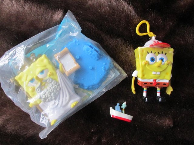 Preview of the first image of Spongebob Squarepants figures - x2 SEALED.