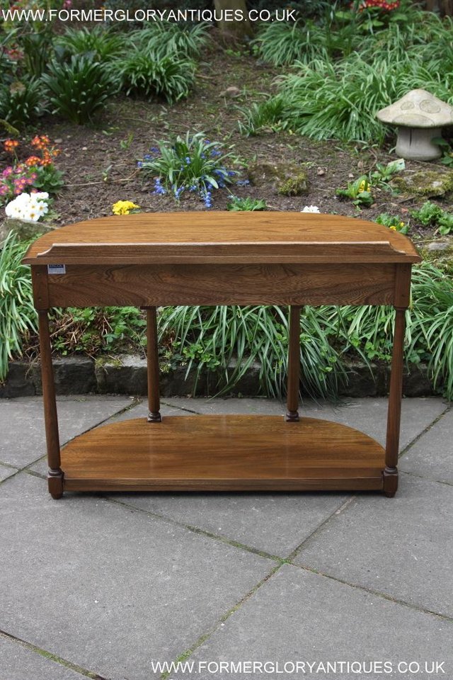 Image 18 of AN ERCOL GOLDEN DAWN HALL LAMP PHONE SIDE TABLE STAND