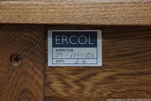 Image 40 of AN ERCOL GOLDEN DAWN HALL LAMP PHONE SIDE TABLE STAND