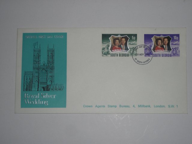 Image 4 of 4 Royal Silver wedding First day covers 1972