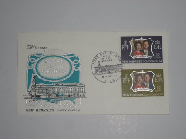 Image 6 of 4 Royal Silver wedding First day covers 1972