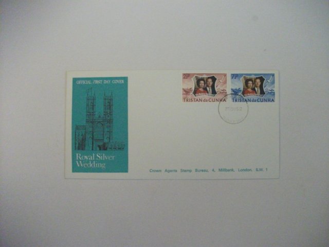 Image 7 of 4 Royal Silver wedding First day covers 1972