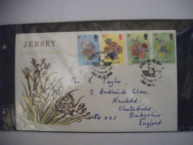 Preview of the first image of 4 Jersey First Day Covers 1974.