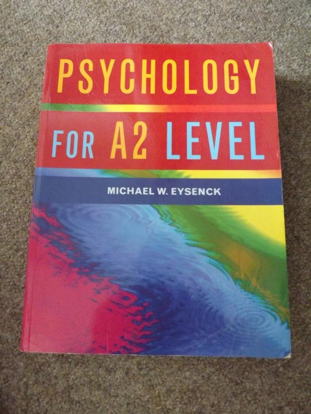 Preview of the first image of Psychology A2 textbook.