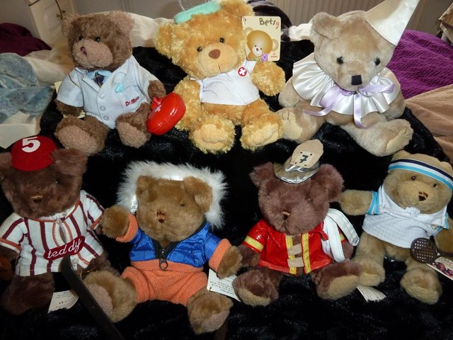 Image 3 of TEDDY BEAR COLLECTION dressed in uniforms