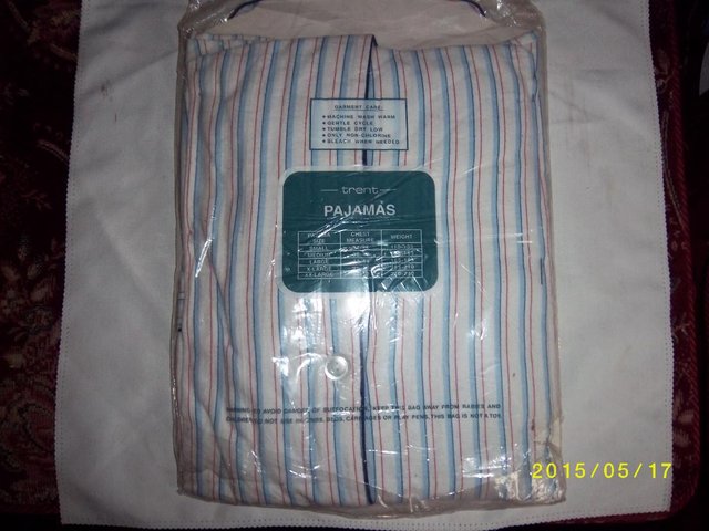 Image 2 of Mans  Flannel Pajamas