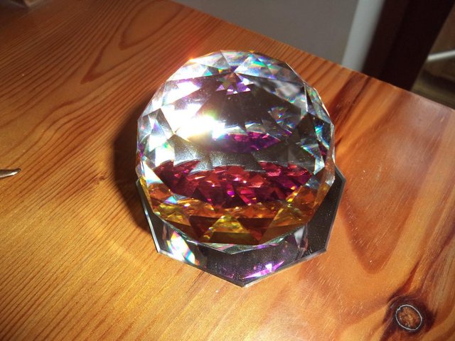 Preview of the first image of Swarovski Paperweight in box.