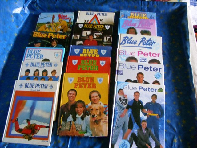 Preview of the first image of collection of 16Blue Peter Annuals.