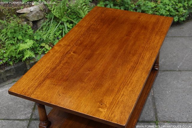 Image 23 of TITCHMARSH & GOODWIN OAK OCCASIONAL COFFEE LAMP PHONE TABLE