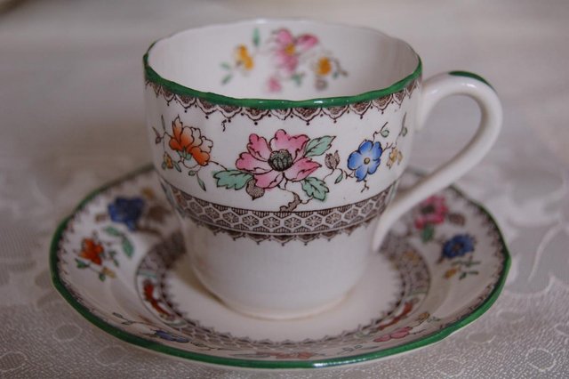 Image 2 of Beautiful Chinese Rose China by Spode, part set of 36 items