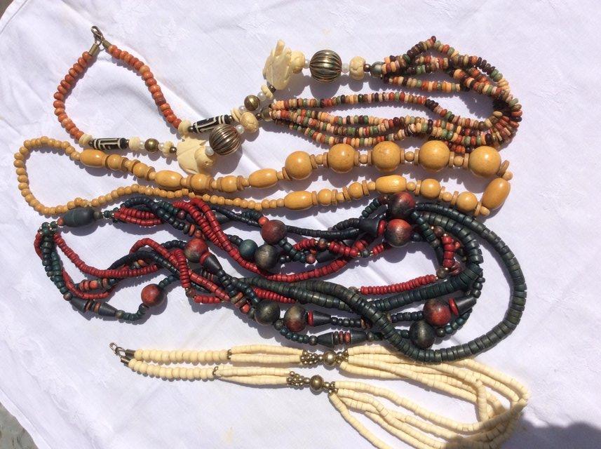 Preview of the first image of Vintage ethnic necklaces.
