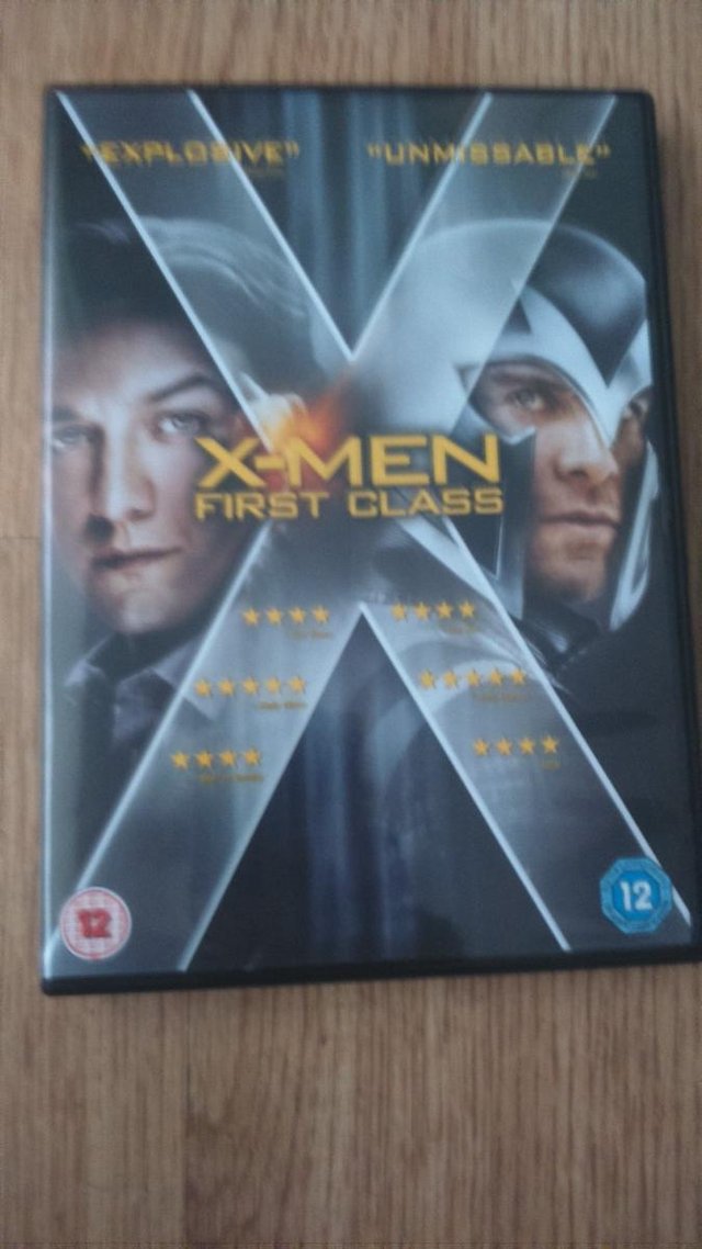 Preview of the first image of X MEN FIRST CLASS DVD.