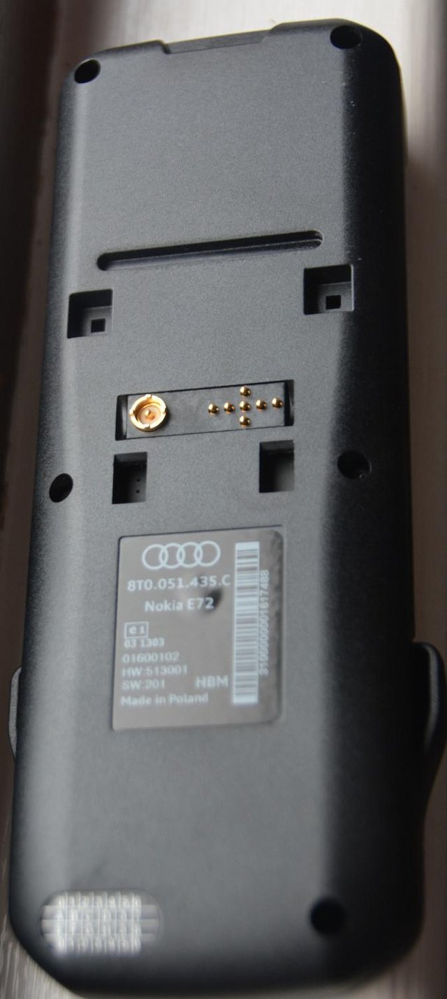 Image 2 of Audi adapter for Nokia E72 mobile phone