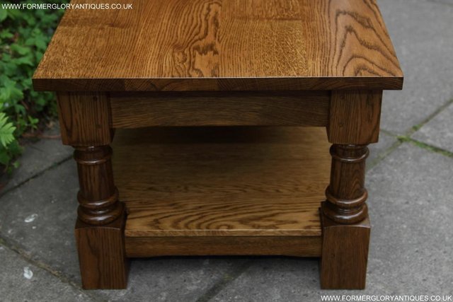 Image 8 of A TITCHMARSH GOODWIN STYLE TWO DRAWER COFFEE TABLE STAND
