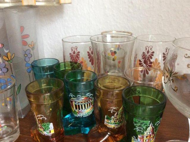 Preview of the first image of Retro drinkng glasses.