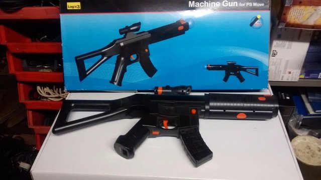 Image 2 of PS 3/4 Machine gun for Move controller.
