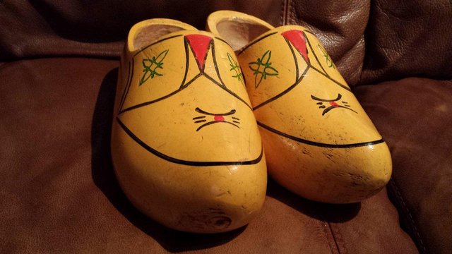 Preview of the first image of Genuine Wooden Cloggs.