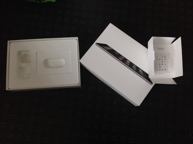 Preview of the first image of iPad Air 1 Boxes (iPad not included).