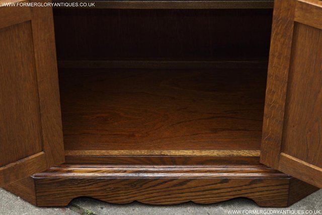Image 36 of AN OLD CHARM CANTED CUPBOARD SIDEBOARD DRESSER BASE TV STAND