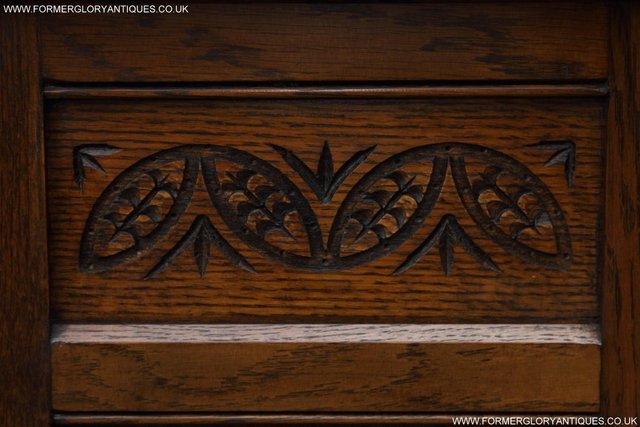 Image 44 of AN OLD CHARM CANTED CUPBOARD SIDEBOARD DRESSER BASE TV STAND