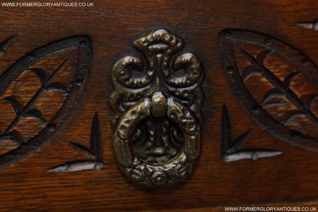 Image 46 of AN OLD CHARM CANTED CUPBOARD SIDEBOARD DRESSER BASE TV STAND