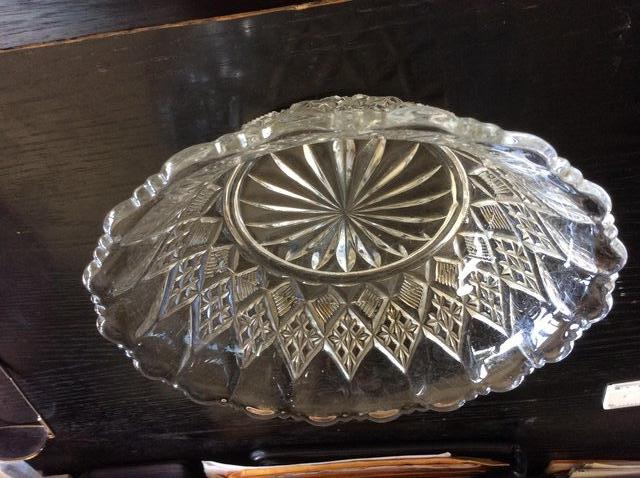 Image 2 of 1950s glass fruit bowl