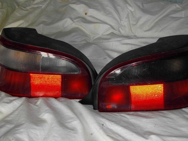 Image 3 of Citroen Saxofront headlight rear light pods and other item