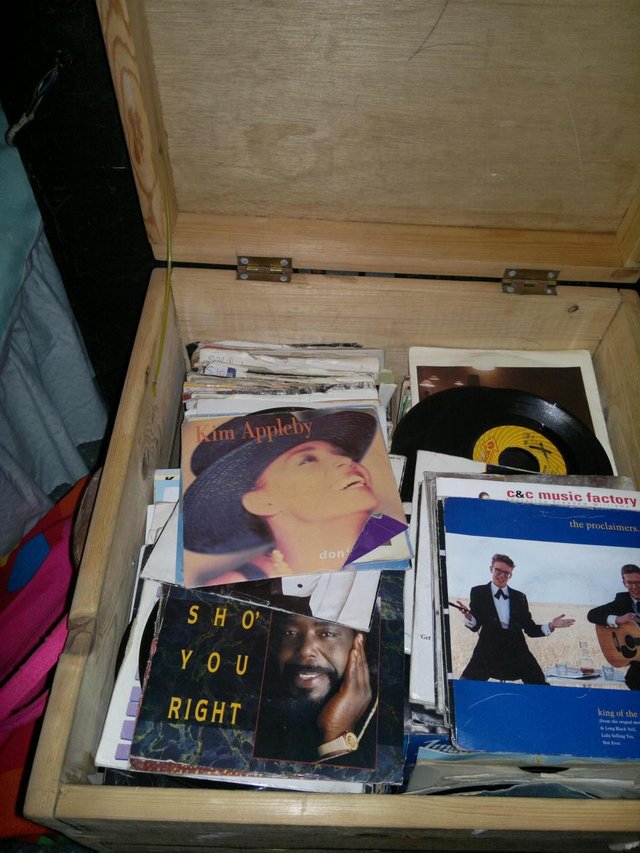 Preview of the first image of DJ RECORD COLLECTION IN BOXES.