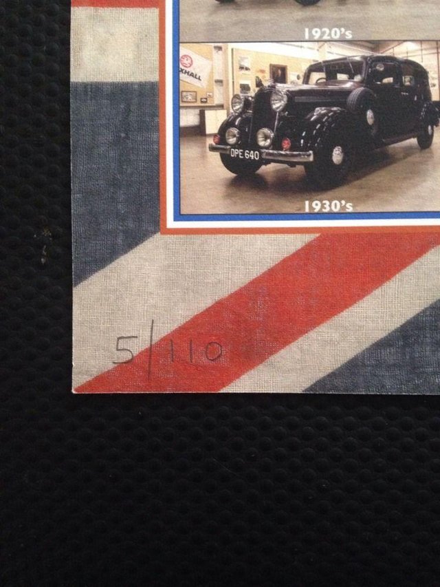 Image 2 of Sir Peter Blake.110 years of Vauxhall, Signed Ltd Edit Print