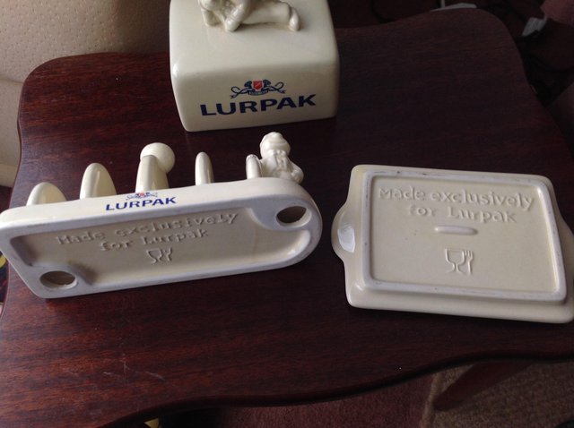 Image 2 of Lurpack Butter Dish and Toast Rack