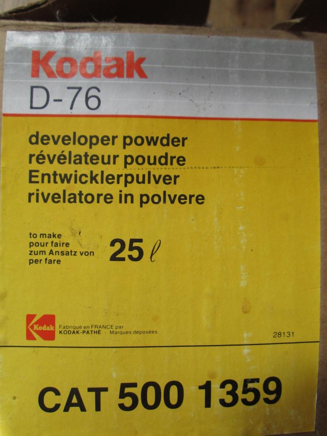 Image 2 of Kodak D-76 Developer Powder (Incl P&P)