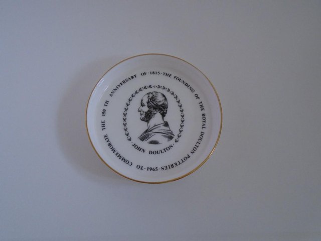 Preview of the first image of Royal Doulton 150th Anniversary Commemorative Dish.