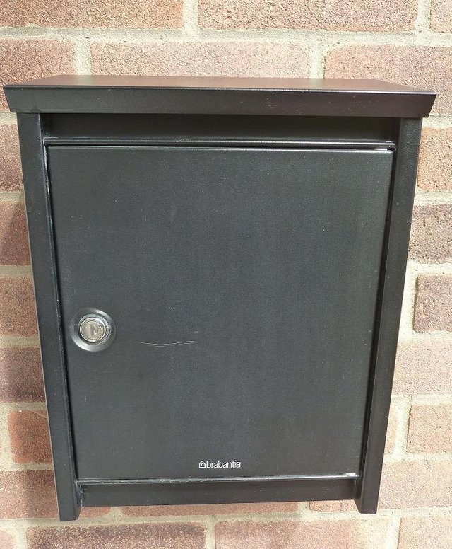 Preview of the first image of Brabantia post-box - black, unused.