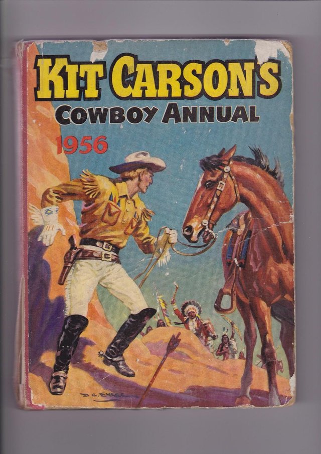 Image 2 of Kit Carson  Cowboy Annual 1956
