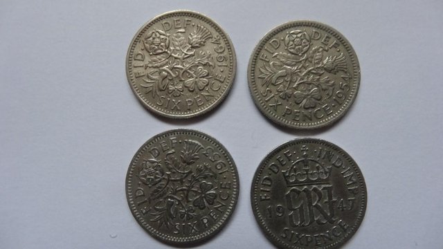 Preview of the first image of Six Pence Coins..