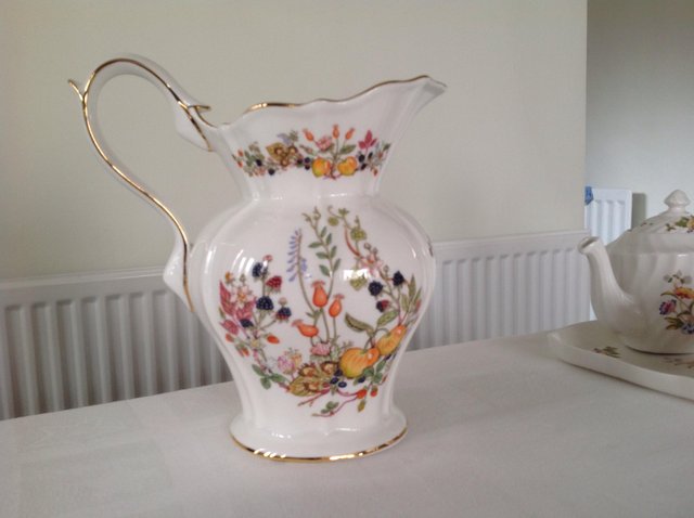 Preview of the first image of Aynsley fine bone china vase.